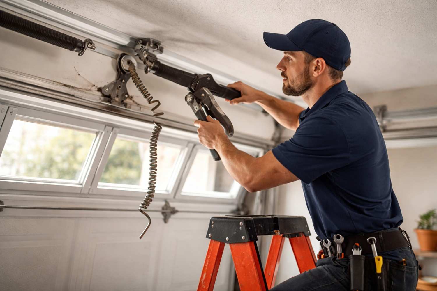 Broken Garage Door Spring? Here’s the Fastest & Safest Way to Fix It